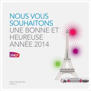 Bonne année 2014 - RER C